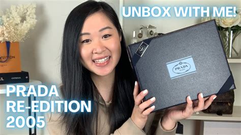 prada re editon bag|Prada re edition unboxing.